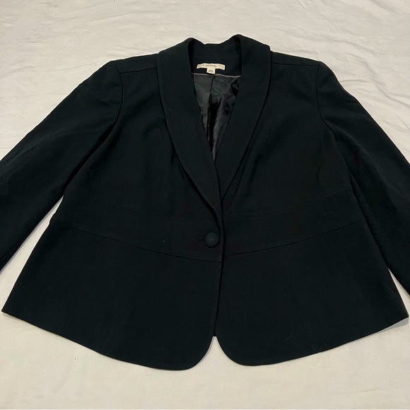 Merona Black Suit Blazer Jacket - Picture 3 of 9